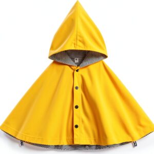 Mantello da bagno Petit Bateau Bimbo 0-24 Accappatoio Giallo A08FA-0