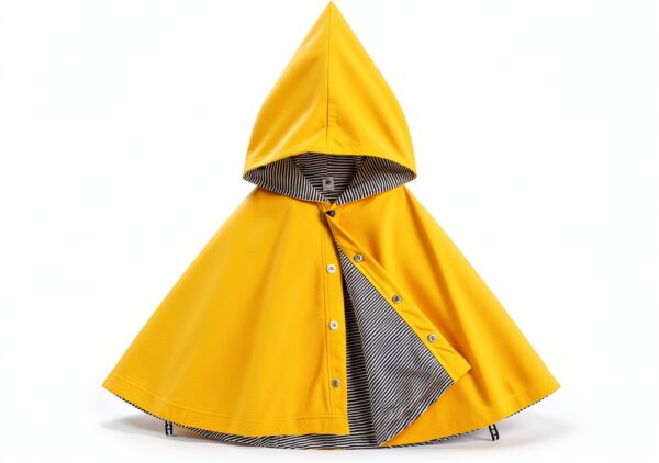 Mantello da bagno Petit Bateau Bimbo 0-24 Accappatoio Giallo A08FA-3