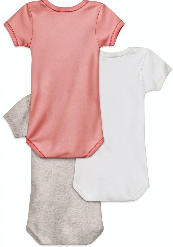 Body Petit Bateau A0CWZ Noì 0-24 mesi Pacco da 3 Cotone 100%-1