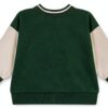 Cappotto bambino Petit Bateau Camarade Evergreen/Milk 6-24 mesi-1