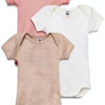 Body Petit Bateau A0CWZ Noì 0-24 mesi Pacco da 3 Cotone 100%-0