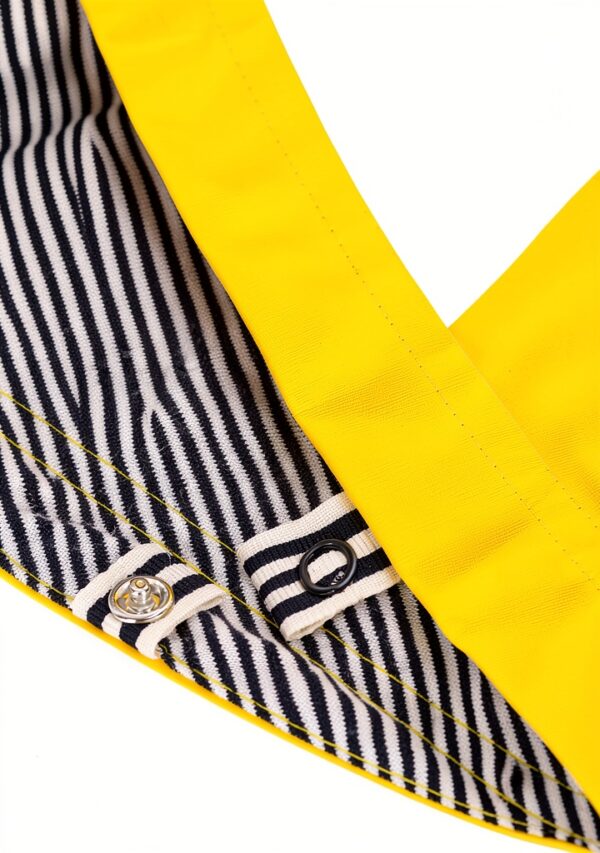 Mantello da bagno Petit Bateau Bimbo 0-24 Accappatoio Giallo A08FA-4