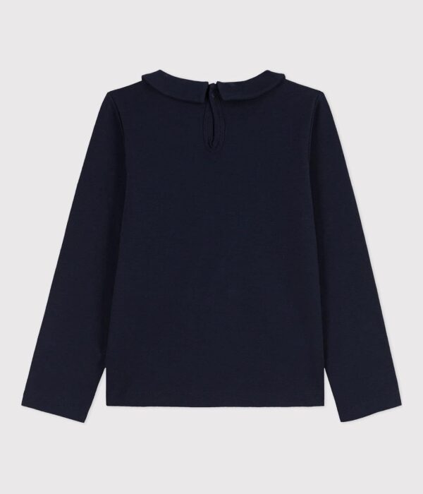 Maglietta a maniche lunghe Petit Bateau bambine modello A05FX Blu-1