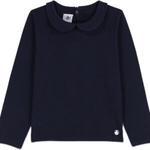 Maglietta a maniche lunghe Petit Bateau bambine modello A05FX Blu-0