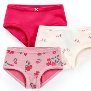 Set Mutandine Petit Bateau Cotone a Vita Alta Stampa Floreale 10 Anni-0