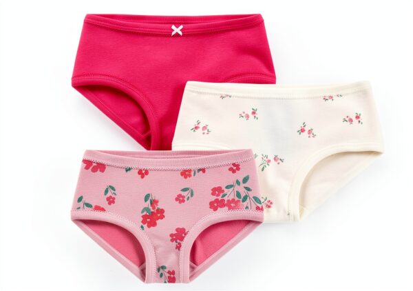 Mutandine per Bambini Petit Bateau Vita Alta Stampa Floreale-0