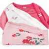 Mutandine per Bambini Petit Bateau Vita Alta Stampa Floreale-2