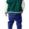 Cappotto bambino Petit Bateau Camarade Evergreen/Milk 6-24 mesi-2