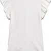 Petit Bateau T-Shirt Bambini e Ragazzi Marshmallow 6-10 anni-1