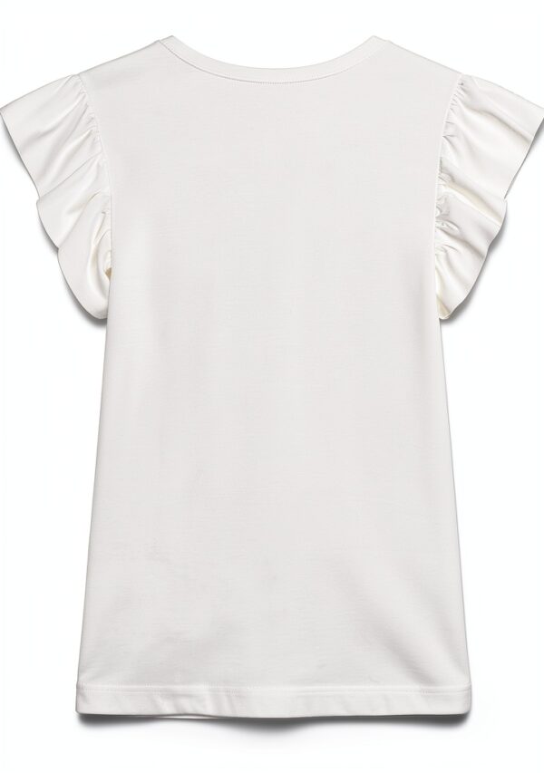 Petit Bateau T-Shirt Bambini e Ragazzi Marshmallow 6-10 anni-1