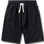 Petit Bateau Pantaloncini Bambini e Ragazzi in Cotone 100%-0