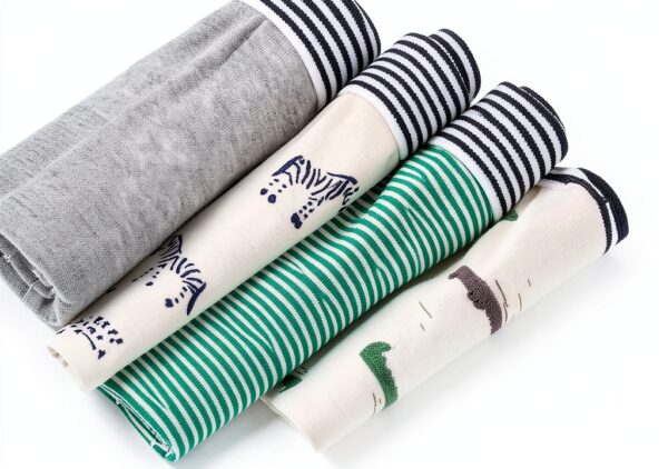 Boxer per bambini Petit Bateau in cotone stampato animali-2