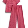 Petit Bateau Camicia Notte Peonia/Marshmallow per Bambine 2-12-2