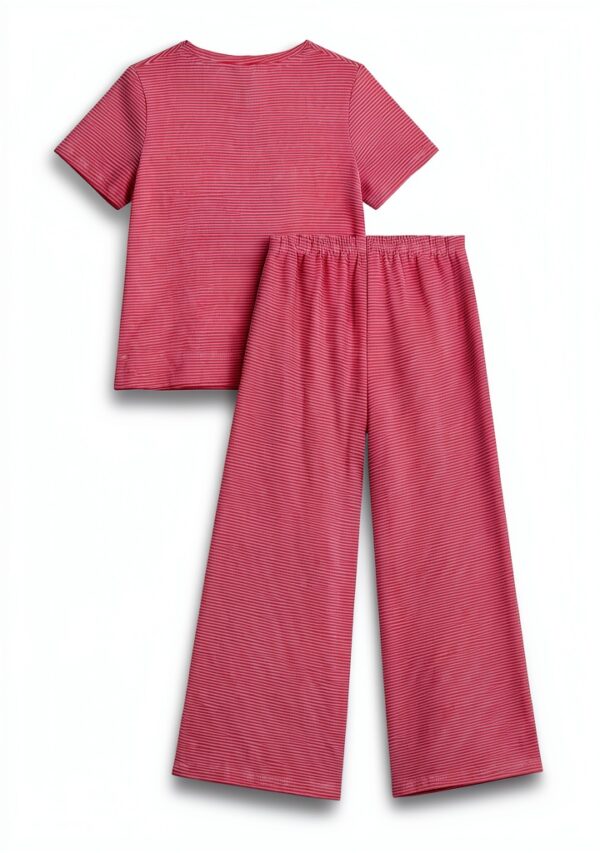 Petit Bateau Camicia Notte Peonia/Marshmallow per Bambine 2-12-2