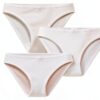 Petit Bateau A0d16 Fionda Donna - Set di 3 Culotte in Cotone Traforato-0