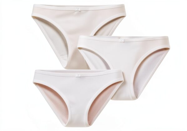 Petit Bateau A0d16 Fionda Donna - Set di 3 Culotte in Cotone Traforato-0