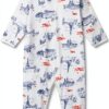 Petit Bateau Dormi Bene Pigiama Unisex 0-24 mesi Bianco/Multicolore-1
