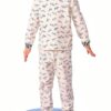Pigiama Bambino Petit Bateau in Velluto Zebra, Modello A0DRZ, Colore-2