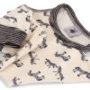 Pigiama Bambino Petit Bateau in Velluto Zebra, Modello A0DRZ, Colore-4