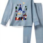 Petit Bateau Chevalier Pigiama Intero Bambini – Adriatico, Taglie 2-12-0