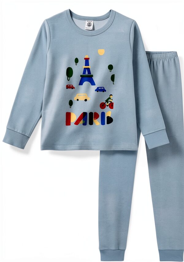 Petit Bateau Chevalier Pigiama Intero Bambini – Adriatico, Taglie 2-12-0