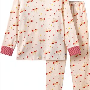 Petit Bateau Pigiama Notte Bambina Milk/Multico 8-12 anni-0