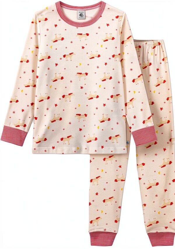 Petit Bateau Pigiama Notte Bambina Milk/Multico 8-12 anni-0