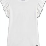 Petit Bateau T-Shirt Bambini e Ragazzi Marshmallow 6-10 anni-0