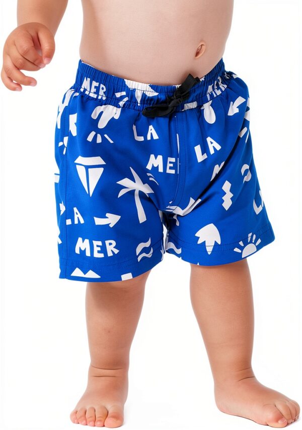 Petit Bateau Pantaloncini da Spiaggia Bimbo-0
