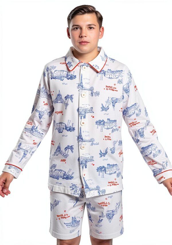 Petit Bateau Pigiama Bambini e Ragazzi-5