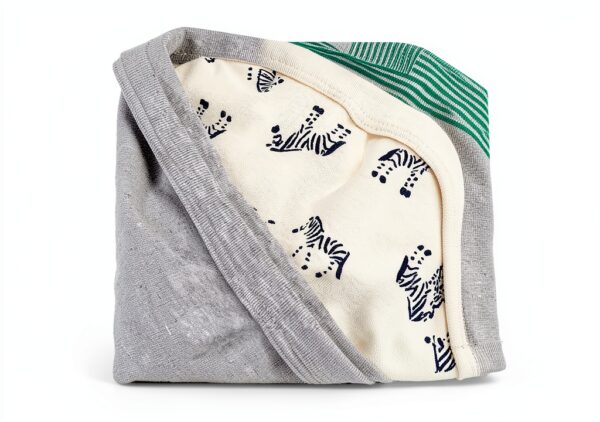 Petit Bateau Set di Slip per Bambini in Cotone con Stampa Zebra, Multicolore, 6 Anni-2