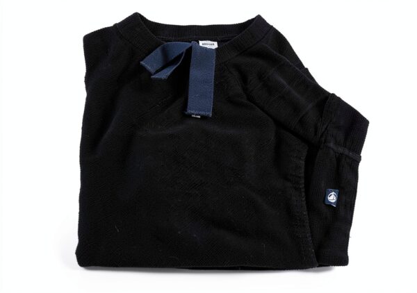 Petit Bateau Pantaloni Dritti per Bambini in Velluto Tinta Unità-2