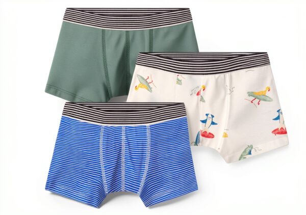 Petit Bateau Boxer (Pacco da 3) Bambini e Ragazzi-0