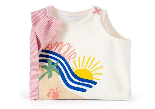 Petit Bateau Pyjacourt Bambine e Ragazze-3