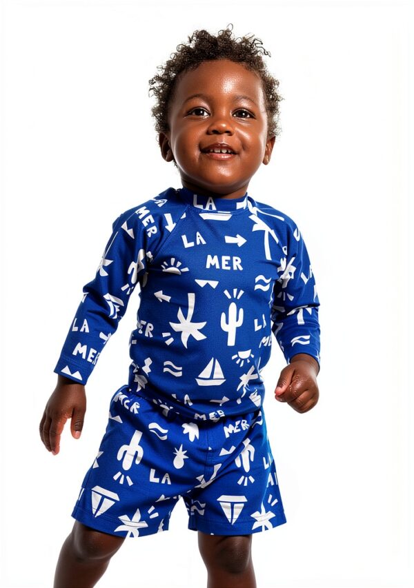 Petit Bateau Pantaloncini da Spiaggia Bimbo-1
