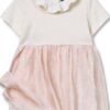 Petit Bateau Abito A Maniche Corte Bimba-1