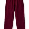 Pantaloni Petit Bateau per bambini in velluto tinta unita, modello-1