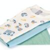 Petit Bateau A0cxj Body Senza Maniche Unisex - Bimbi 0-24 (Pacco da 3)-2