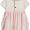 Petit Bateau Abito A Maniche Corte Bimba-2