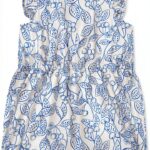 Petit Bateau Combicourt Bimba Tutina con Ciliegie Blu per Bambina 0-24-0